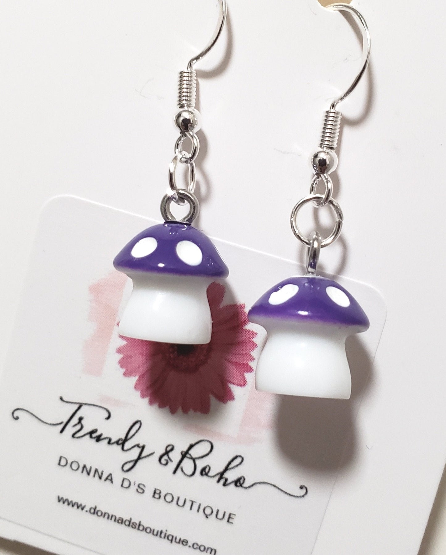 Mushroom Earrings