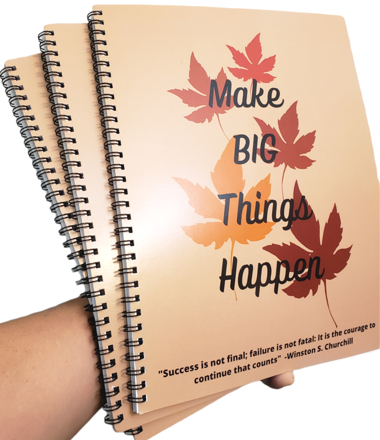 8.5 x 11 Make Big Things Happen Notebook