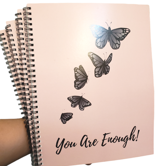 8.5 x 11 You Are Enough Notebook