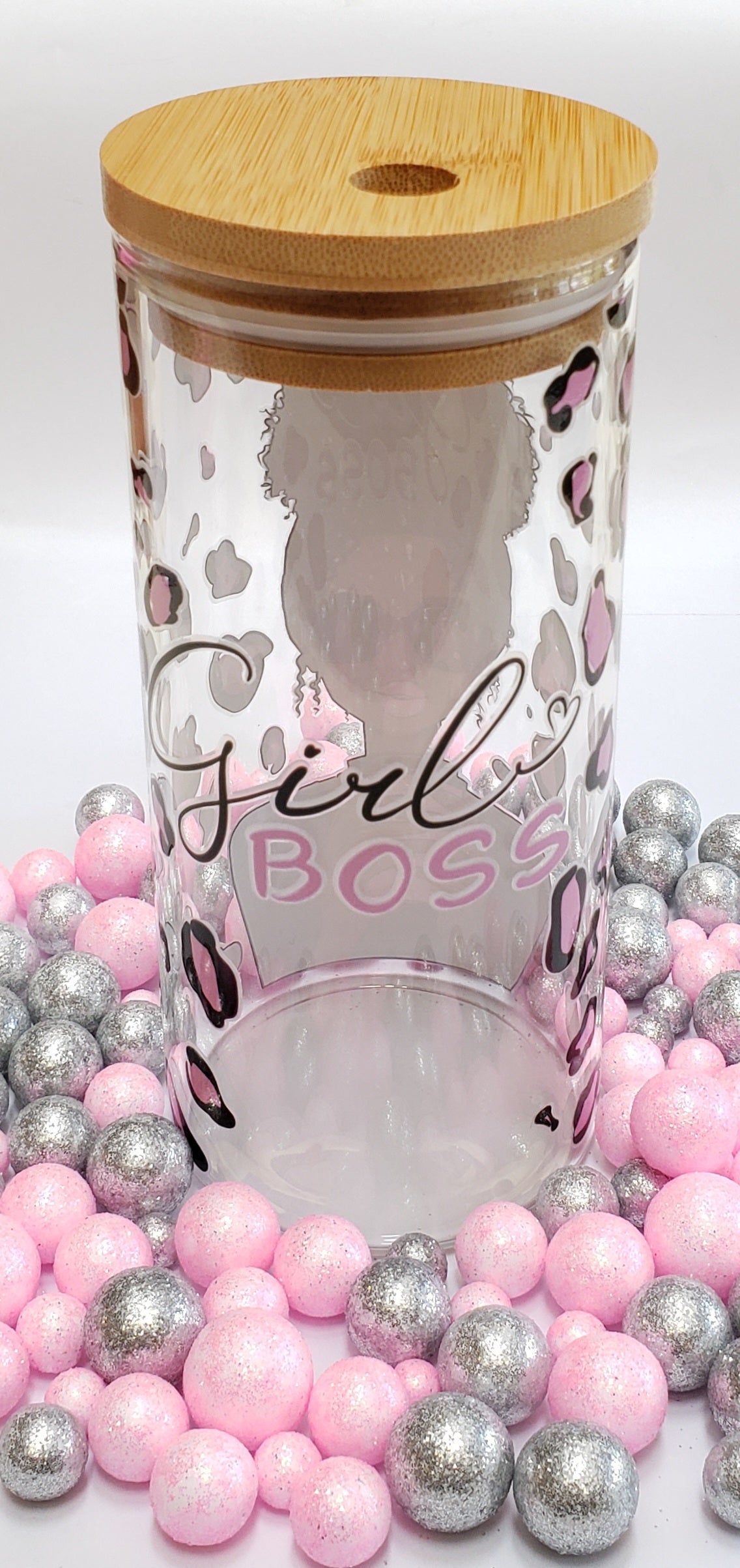 Girl Boss - 20oz. Glass Cup