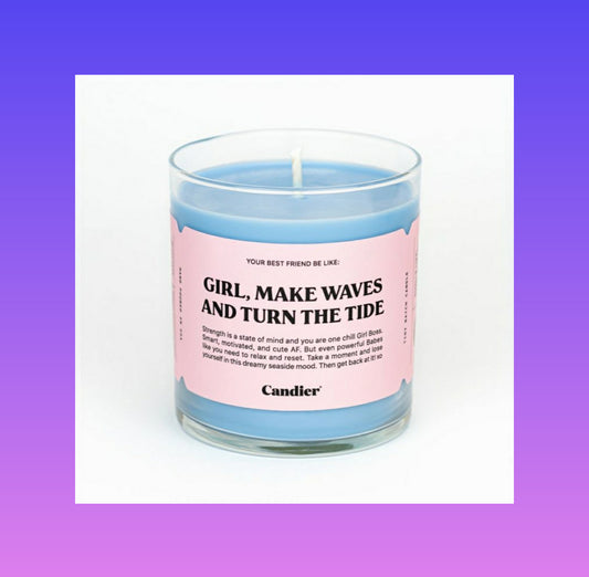 Girl, Make Waves Candle