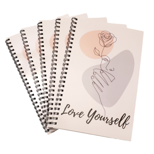 5.5" x 8.5" Love Yourself Notebook