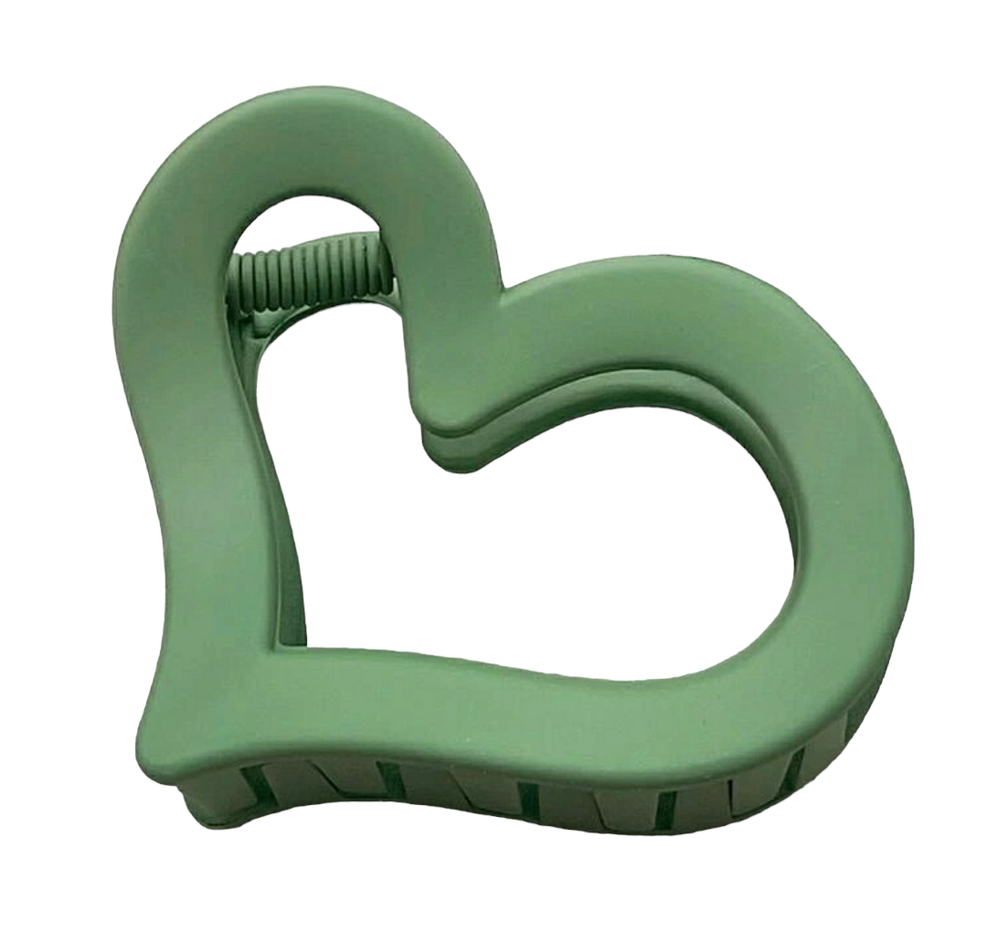 Heart Shaped Hair Claw