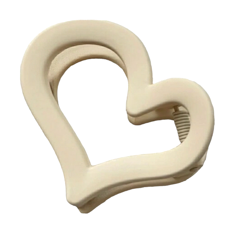 Heart Shaped Hair Claw