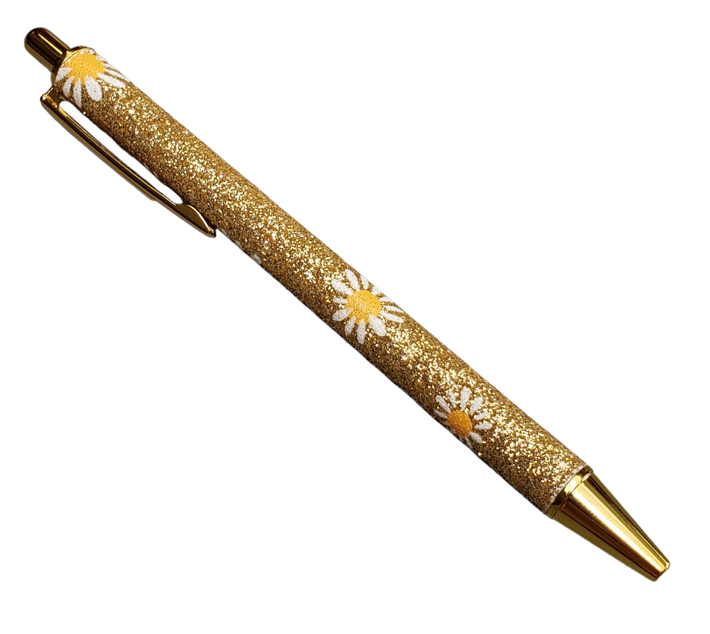 Daisy Glitter Ballpoint Pen