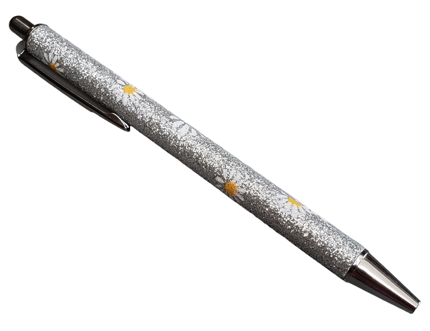 Daisy Glitter Ballpoint Pen