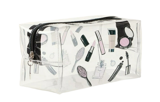 Cosmetic Pattern Clear Makeup Bag