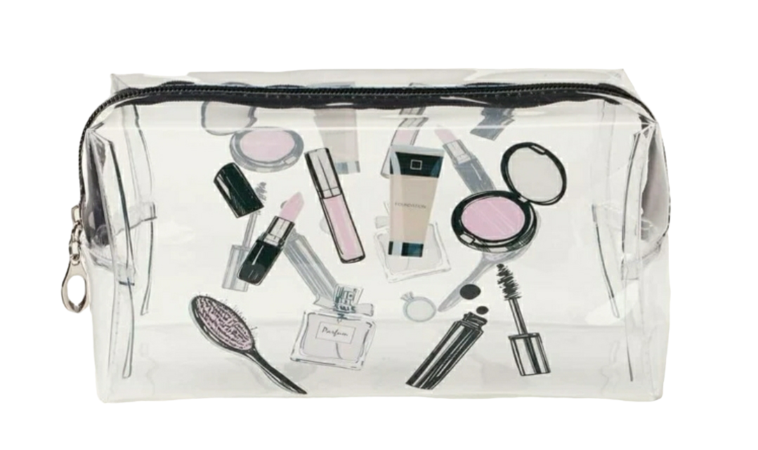 Cosmetic Pattern Clear Makeup Bag