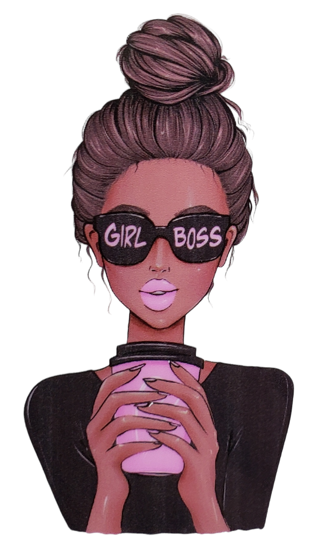 16oz Girl Boss Jar/Canister