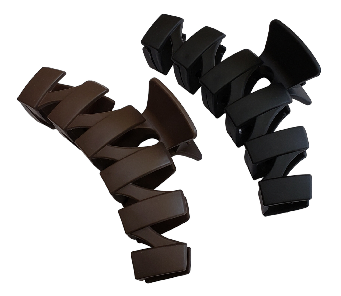 Matte Hair Claw Clips