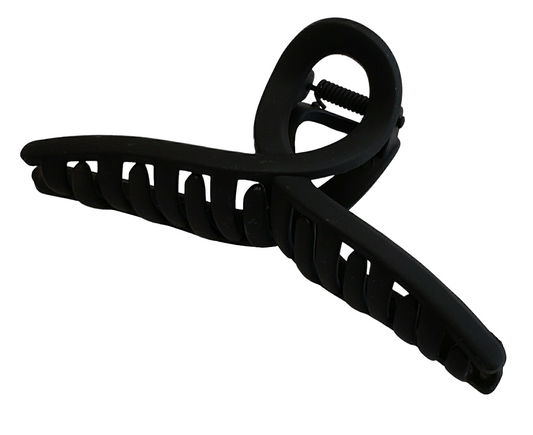 Black Criss Cross Hair Claw