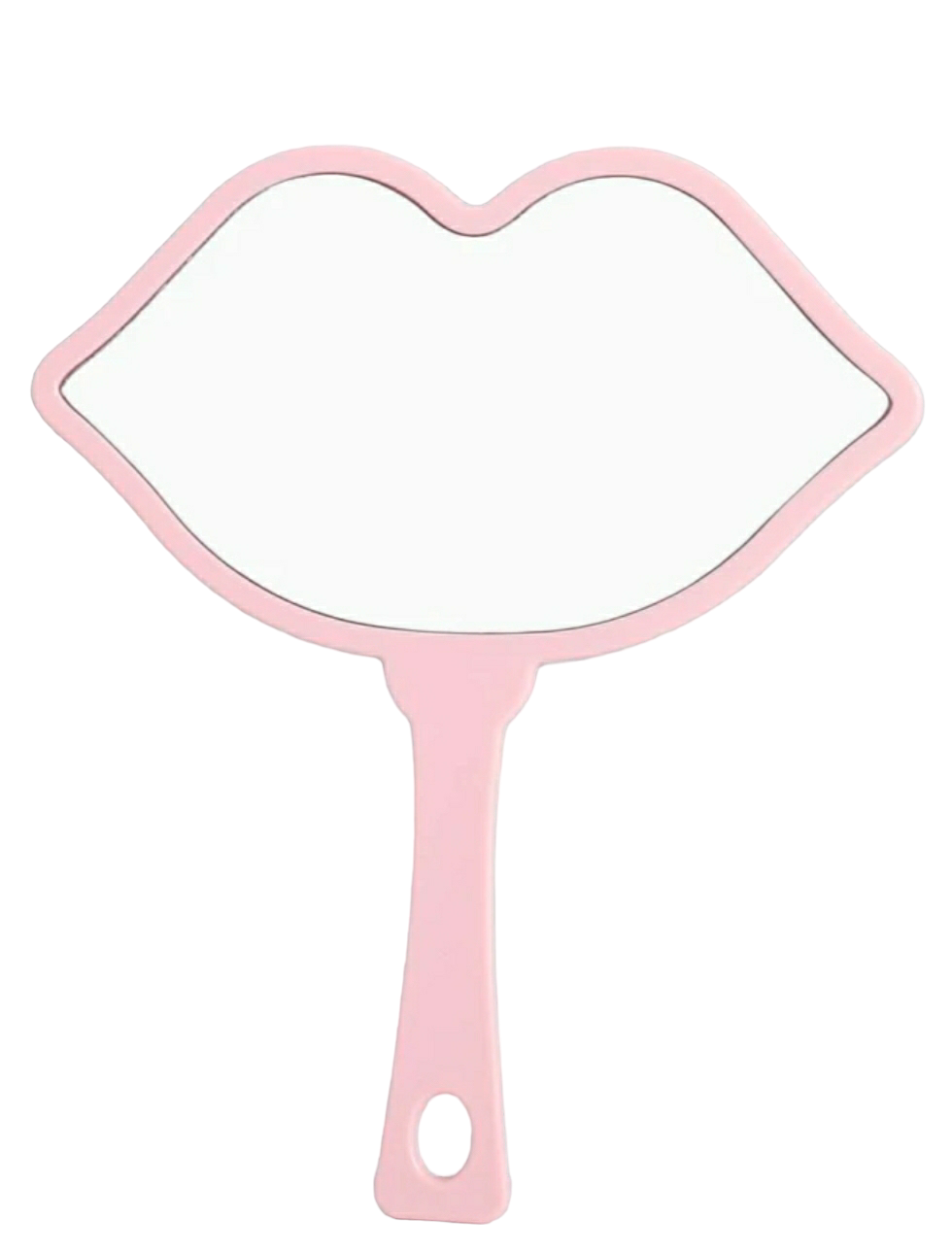 Lips/Heart Shaped Mirror with Handle