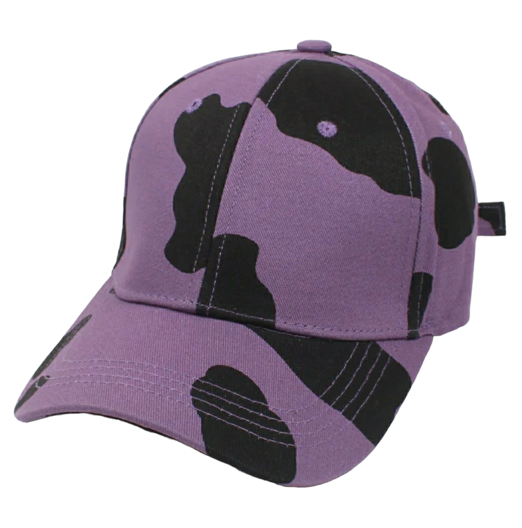 Cow Print Baseball Cap