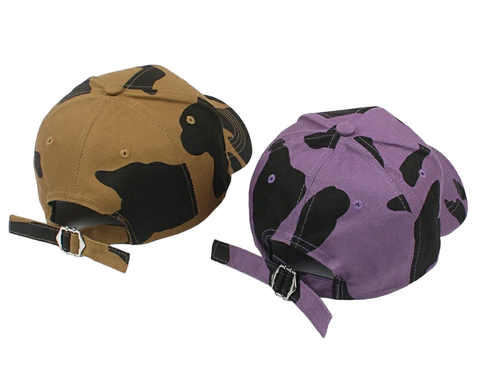 Cow Print Baseball Cap