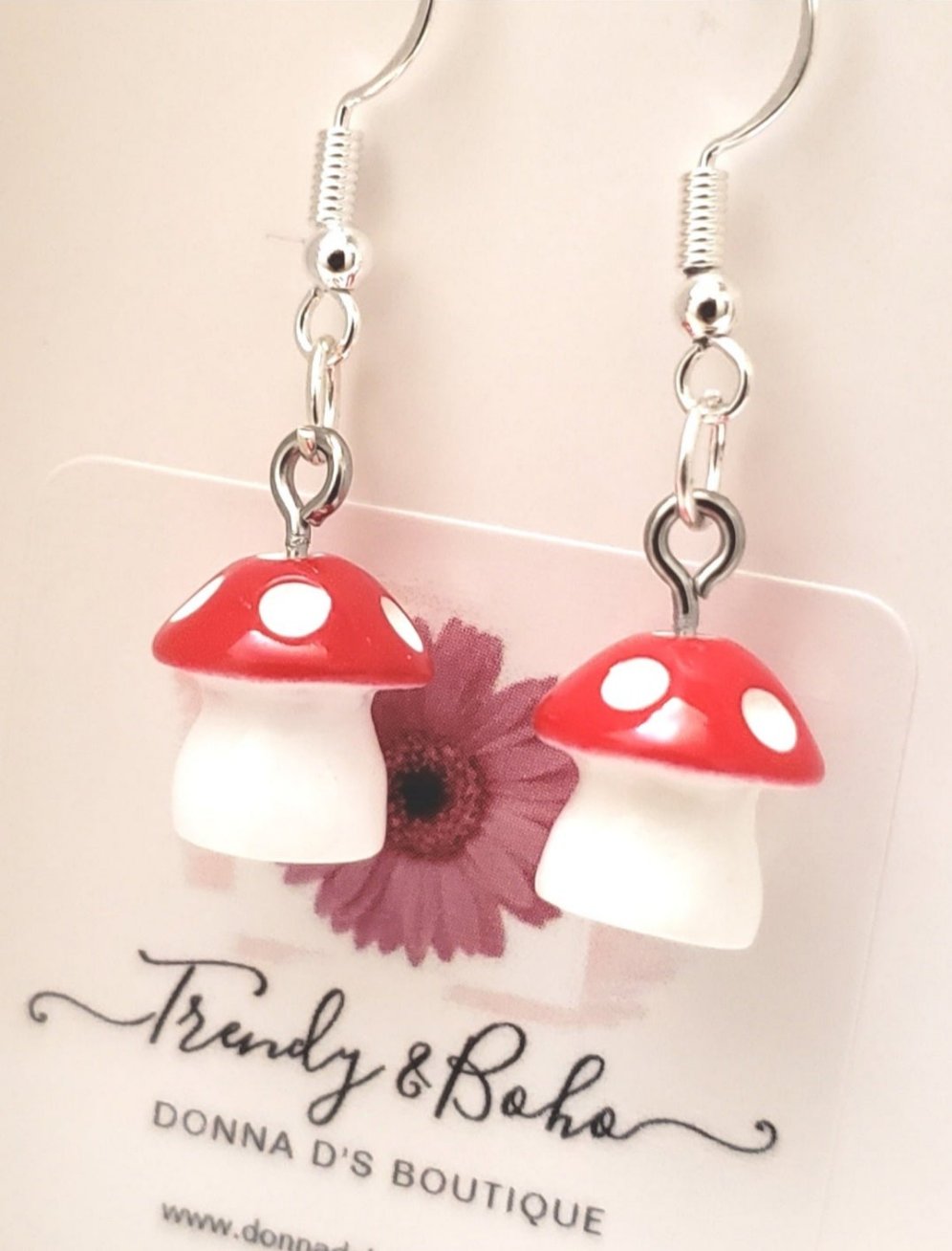 Mushroom Earrings