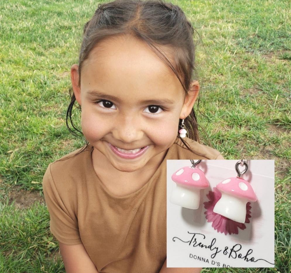 Mushroom Earrings