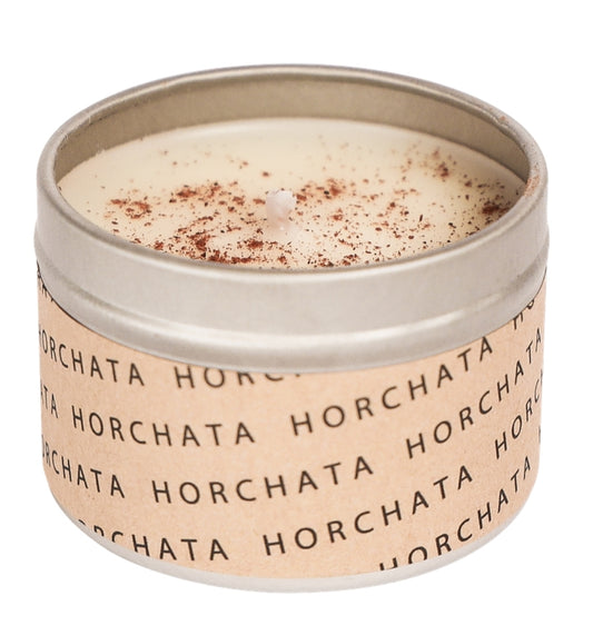 Horchata Travel Candle - 2 oz (Cinnamon & Vanilla Scented Candle)