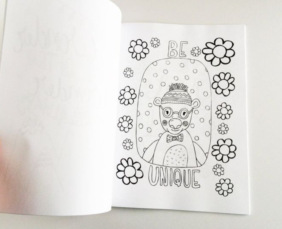 Happy Thoughts Coloring Book