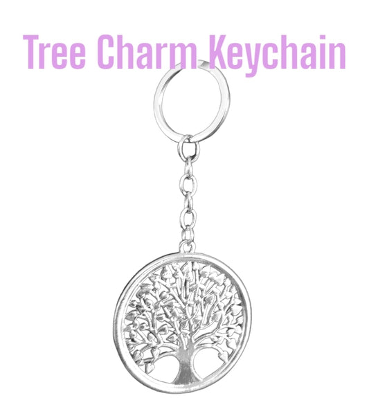 Tree Charm Keychain