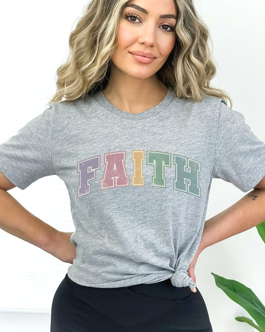 FAITH Athletic Heather Unisex Tshirt
