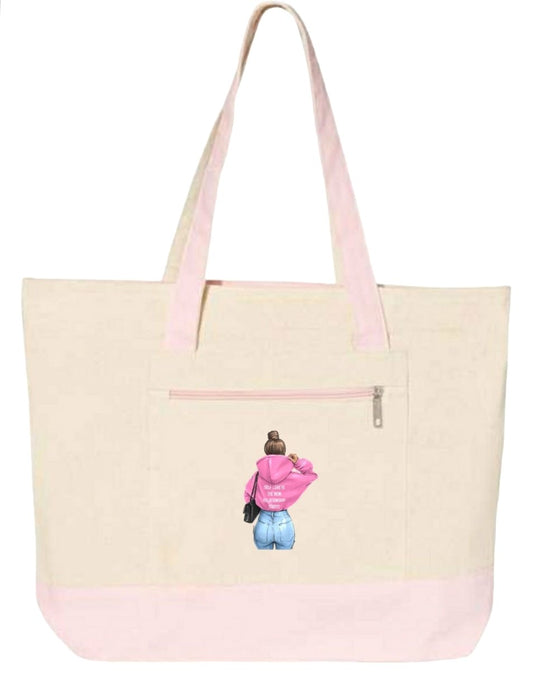 Self Love Is The New Relationship Status - Zippered Tote