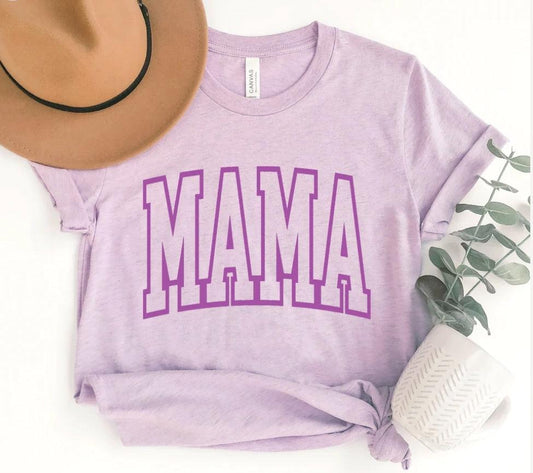 MAMA Heather Prism Lilac Unisex Tshirt